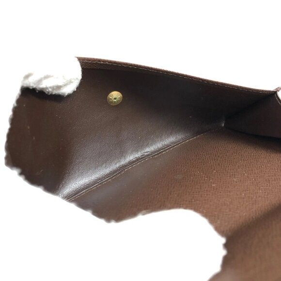 Authentic Louis Vuitton Portefeuille Damier Ebene Leather Wallet jp90-111425 - Picture 11 of 16